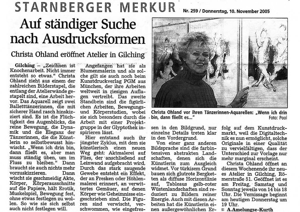 Starnberger Merkur 10. November 2005